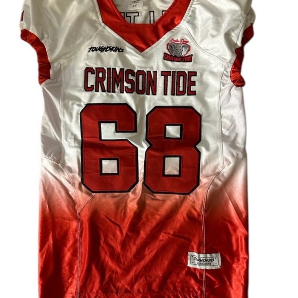 Crimson Tide Toughskins Football Jersey Adult M NWOT